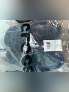 CROCS Blue Classic Clog Slip-On Pair